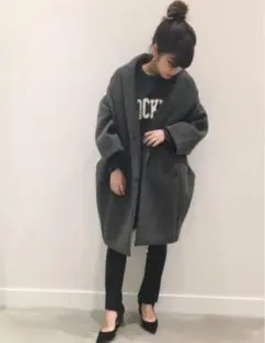 REALITY STUDIO コクーンジャケット グレー