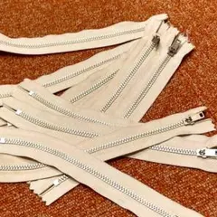 イエローオーカー♦︎訳あり品♦︎ベージュ♦ファスナー♦10本セット♦