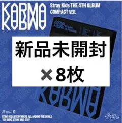 【新品未開封】Stray Kids KARMA COMPACT VER. 8枚