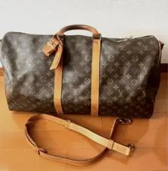 美品 ルイヴィトン ボストンバッグ モノグラムショルダーストラップ付き