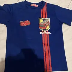 TOMICA 消防車刺繍 Tシャツ