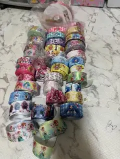 プリキュア　アナ雪　グログランリボン　資材