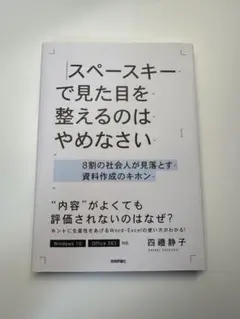 スペースキーで見た目を整えるはやめなさい（初版）
