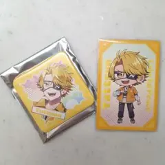 カラフルピーチ　たっつん　アニメイト　缶バッチコレクション　特典トレカ　缶バッチ