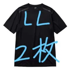 ワークマン　氷撃冷感-10℃半袖Tシャツ　ブラック　LLサイズ2枚組
