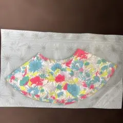 【新品未使用】 マールマール MARLMARL カラフル花柄 スタイ よだれかけ