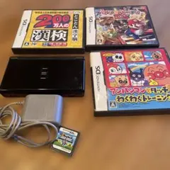 Nintendo DS rite + ソフト4本 + 充電器 + タッチペン