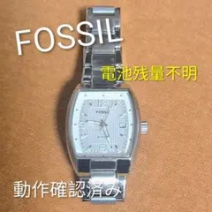 【FOSSIL/フォッシル】アナログ 電池式 腕時計 日付付き 稼動品