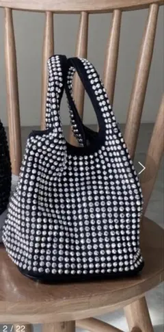 キラキラショルダーバッグ シルバー 完売品