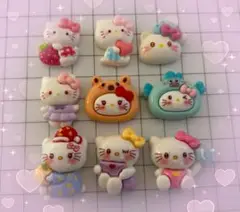 キャラクター　パーツ　9個　まとめ売り