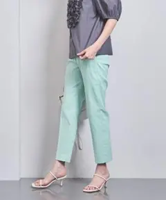 UNITED ARROWS　P/C ドビー スリムパンツ