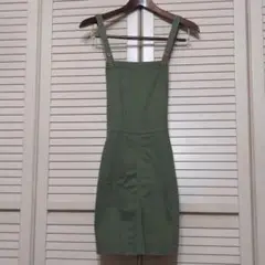 サロペットショートスカート