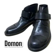 【Domon】レザーチャッカブーツ ブラック 27