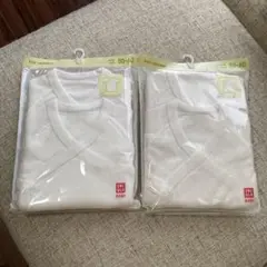 ユニクロ 新生児肌着 50-60cm 4枚セット