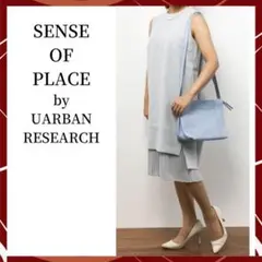 センスオブプレイス SENSE シアープリーツワンピース