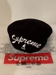 【Supreme×KANGOL】ハンチング帽/黒