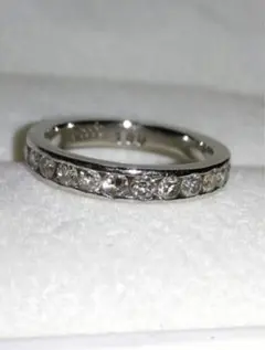 ダイヤモンド エタニティリング PT900 ダイヤ1.00ct 20p11号
