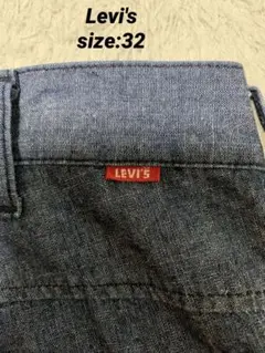 希少✨LEVI'S ダークブルー ショートパンツサイズ32