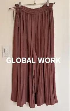 GLOBAL WORK ロングキュロット