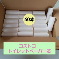 コストコ　トイレットペーパー芯　60本　廃材　リサイクル　保育園　学校