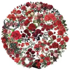 【ラスト1点】薔薇フレークシール 50枚
