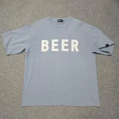BEER ヘビーウェイトT アシッドブルー XL