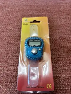 デジタルカウンター finger counter LED スポーツ対応 ブルー