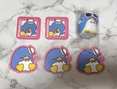 タキシードサム　スシロー　ピック　シール　グラサンばちばちフィギュア