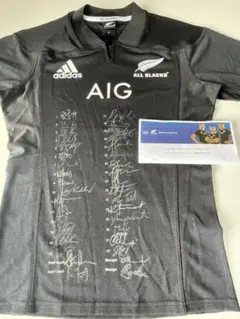 ⭐︎貴重⭐︎当選品⭐︎オールブラックスALL BLACKS 選手サイン入ユニフォーム