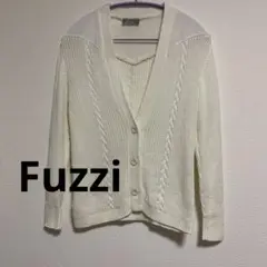 美品 Fuzzi フッチ イタリア製 カーディガン ヴィンテージ レトロ 古着