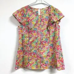 М　リューデベービス Rue de B bis　リバティ　トップス　花柄