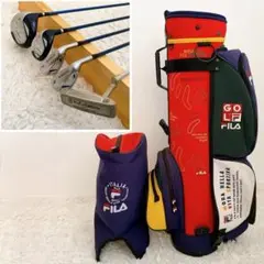 kasco ジュニアゴルフセット5本 FILA キャディーバッグ