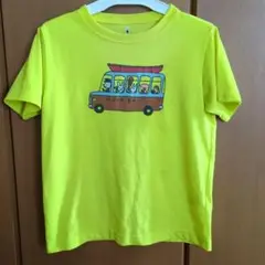 mont-bell 蛍光イエロー Tシャツ 140