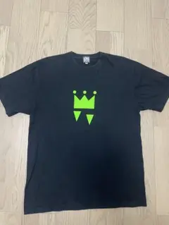 KING SIZE XL Tシャツ 黒 緑ロゴ