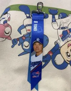 中日ドラゴンズ 大島洋平FCボンフィンキーホルダー