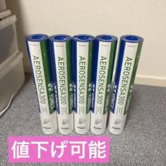AEROSENSA300 バドミントンシャトル 5本セット