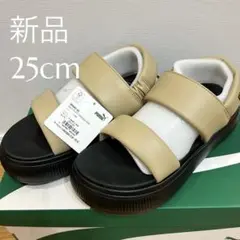 新品 箱付き PUMA プーマ サンダル 厚底 24cm