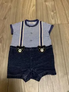 ダブルビー　ロンパース　70