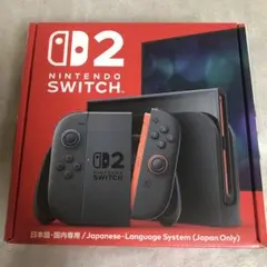 新品未開封Nintendo Switch 2日本語国内専用 本体　レシート付き