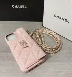 【新品】CHANEL 希少✧︎*。ヴィンテージボタンiPhone14/13ケース