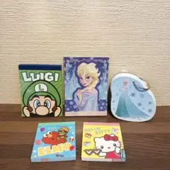 キャラクター　メモ帳　まとめ売り ディズニー　ユニバーサル