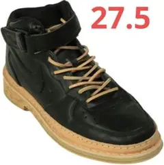 Peterson stoop エアフォース　ハイカット28センチ PETERSON STOOP/NIKE Air Force Mid Black Tan Leather Cork