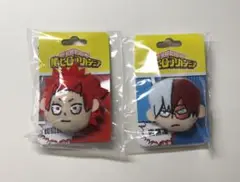 ヒロアカ フェイスバッジ 切島鋭児郎 轟焦凍 セット