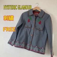 HYSTERIC GLAMOUR ヒステリックグラマー 刺繍ジャケット