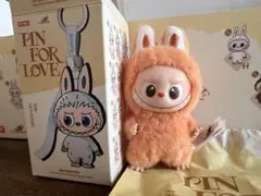 ラブブ イニシャル アルファベット ぬいぐるみ J