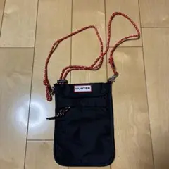HUNTER ナイロンショルダーポーチ サコッシュ