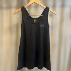 Stussy ブラックタンクトップ