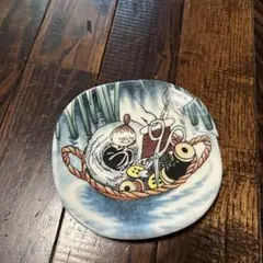 アラビア✴︎ミィ　ムーミンキャラクター 陶器皿 壁飾り　✴︎割れあり✴︎金継ぎに