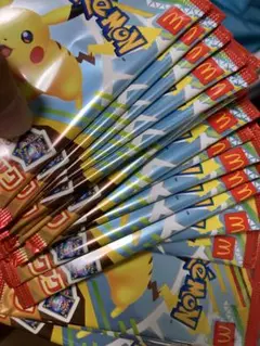 マクドナルド　ポケモンカード未開封20パックセット