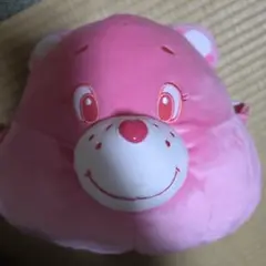 ケアベア フェイスBIGショルダーバッグ　ピンク